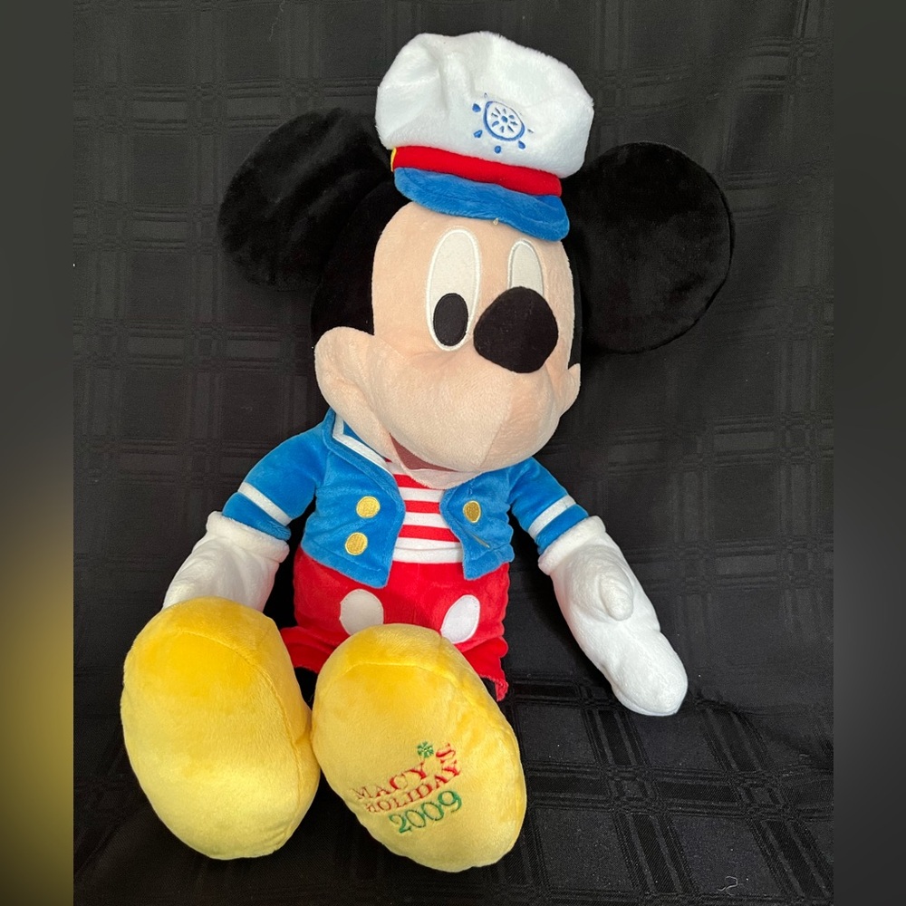 Disney Mickey Mouse Plush Toy - Macy’s Holiday Plush 2009